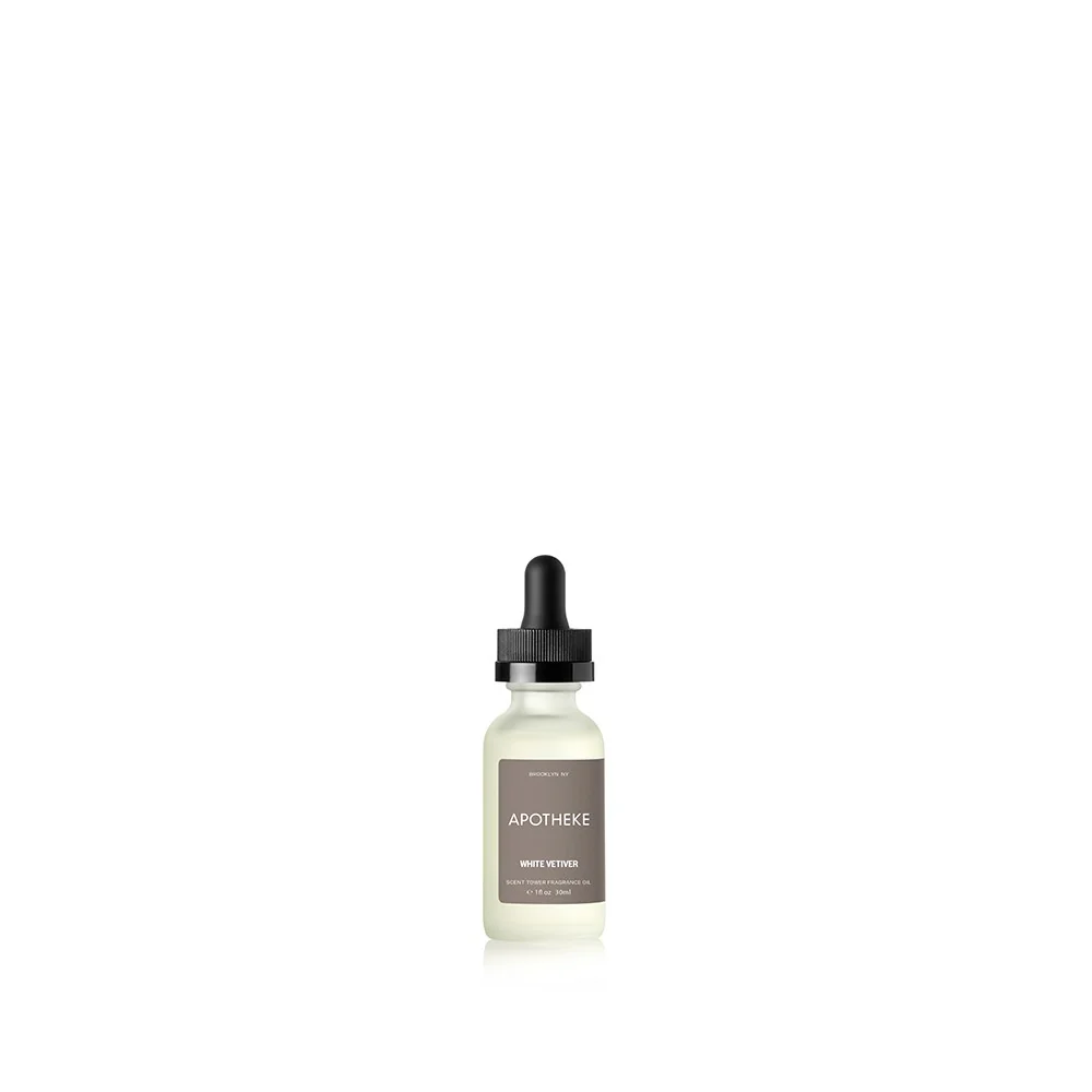 White Vetiver Scent Tower Diffuser Fragrance Oil, 30 ml