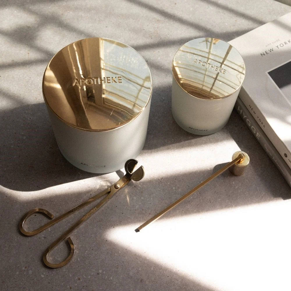Gold Wick Snuffer