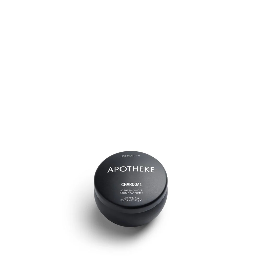 Charcoal Mini Candle Tin