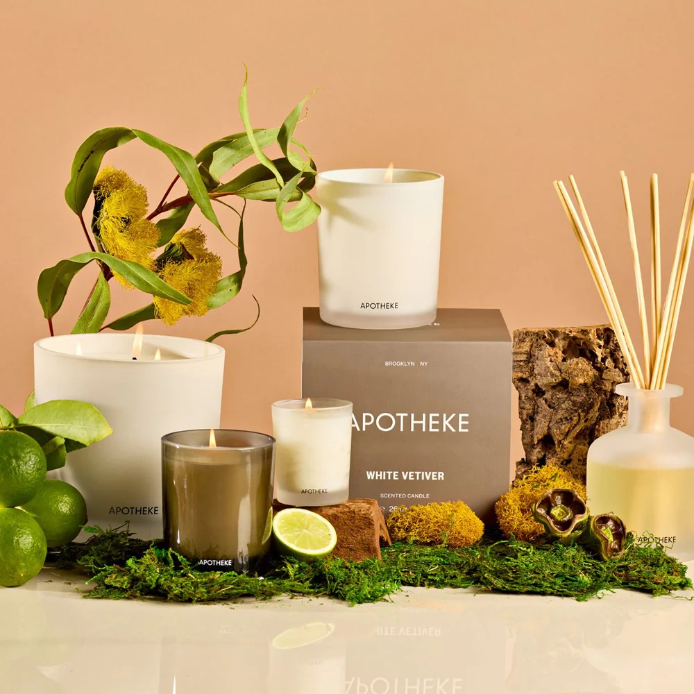 White Vetiver Votive Candle