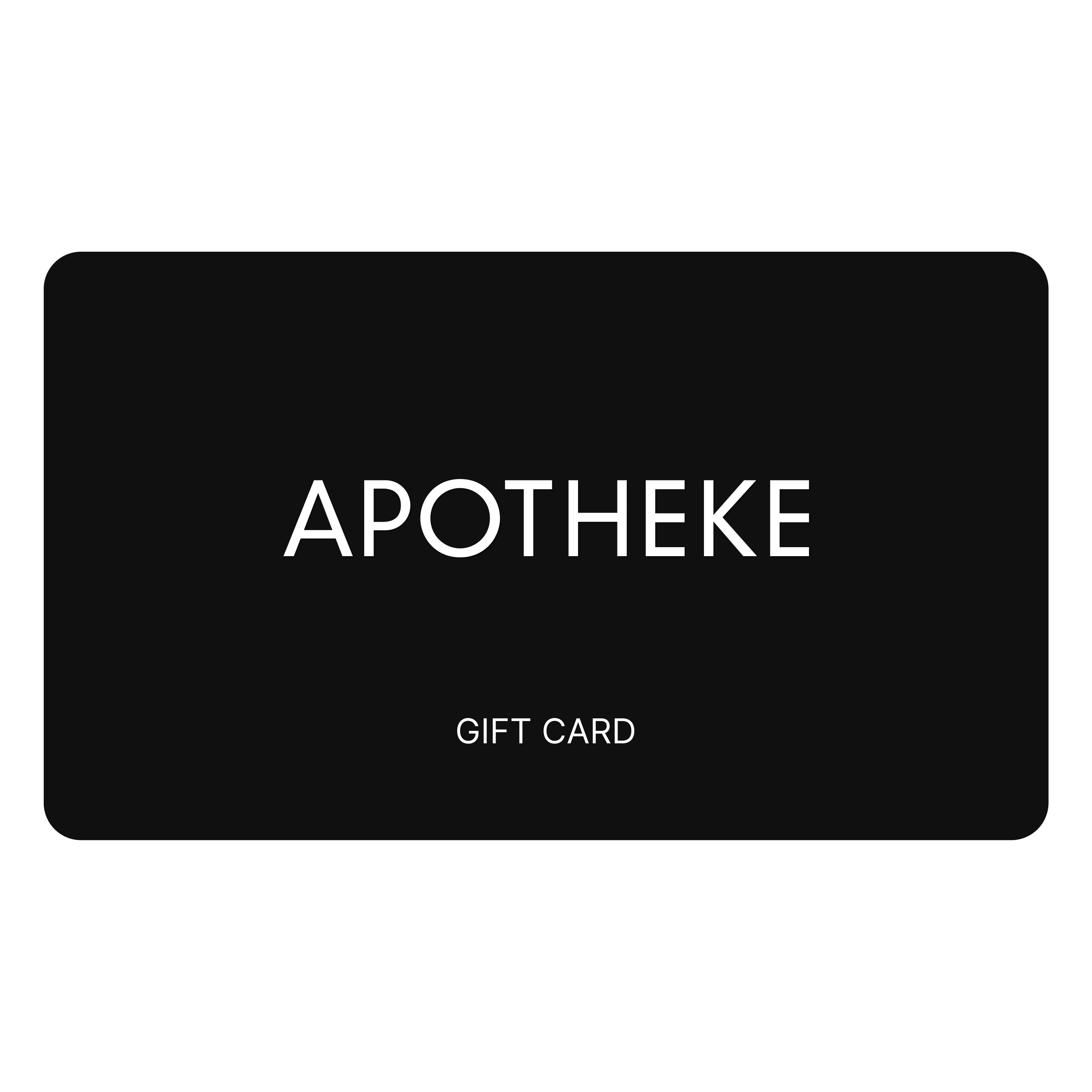 APOTHEKE Gift Card
