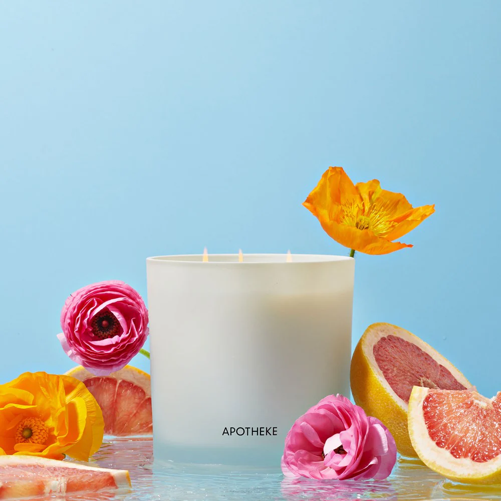 Sea Salt Grapefruit 3-Wick Candle