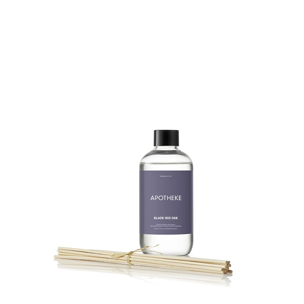Black Iris Oak Reed Diffuser Refill